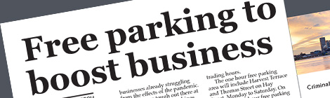 Free parking to boost business