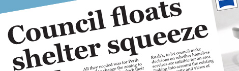 Council floats shelter&nbsp;squeeze
