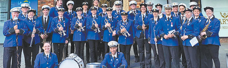 Band with sax&nbsp;appeal