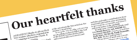 Our heartfelt thanks