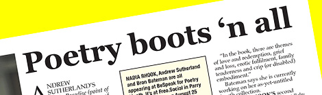 Poetry boots ‘n&nbsp;all