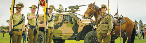 City salute to Light&nbsp;Horse