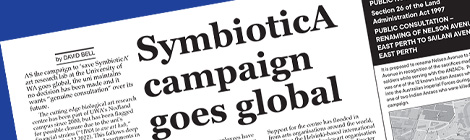 SymbioticA campaign goes&nbsp;global