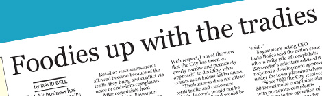 Foodies up with the&nbsp;tradies