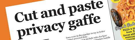 Cut and paste privacy&nbsp;gaffe
