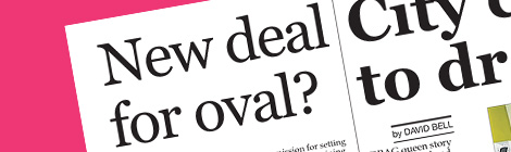 New deal for oval?