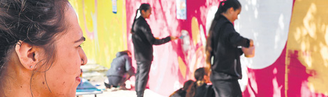 Pictures brighten Dorrien’s grey&nbsp;wall