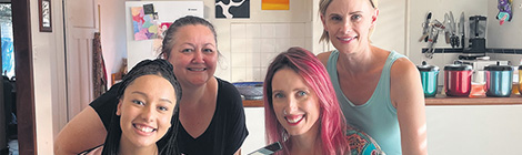 Diving into love, boots and all