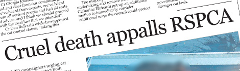 Cruel death appalls RSPCA