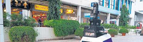 Robot patrol pause: ‘I’ll be&nbsp;back’