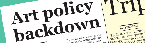 Art policy backdown