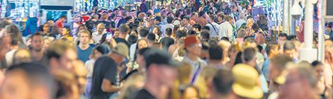 Bumper holiday crowds