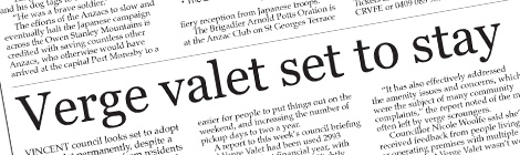 Verge valet set to&nbsp;stay