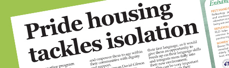 Pride housing tackles&nbsp;isolation
