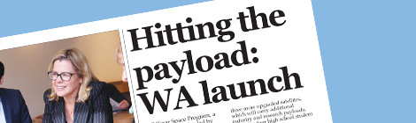 Hitting the payload: WA&nbsp;launch