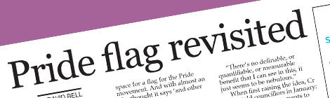 Pride flag revisited