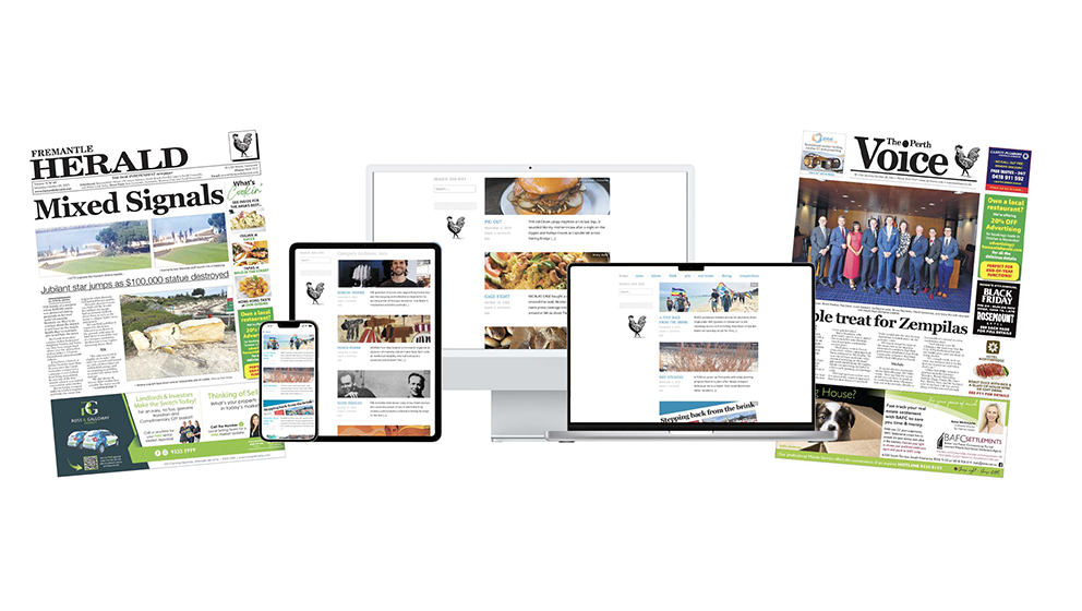 New Herald and Perth Voice article archives coming soon